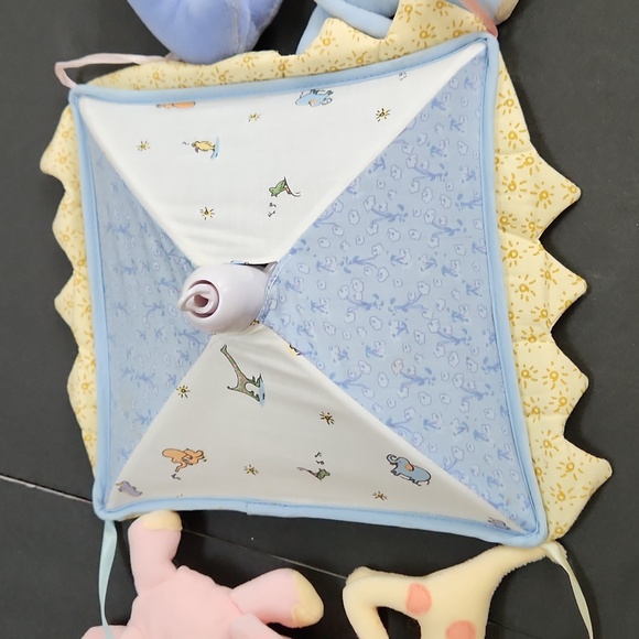 Vintage Carters Plush Sun Zoo Animals Mobile 2000 - Picture 3 of 9